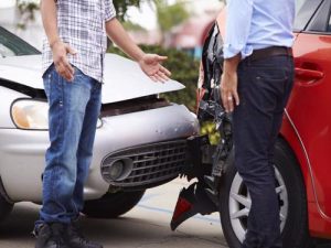 After a car accident in Massachusetts you should exchange information with the other driver